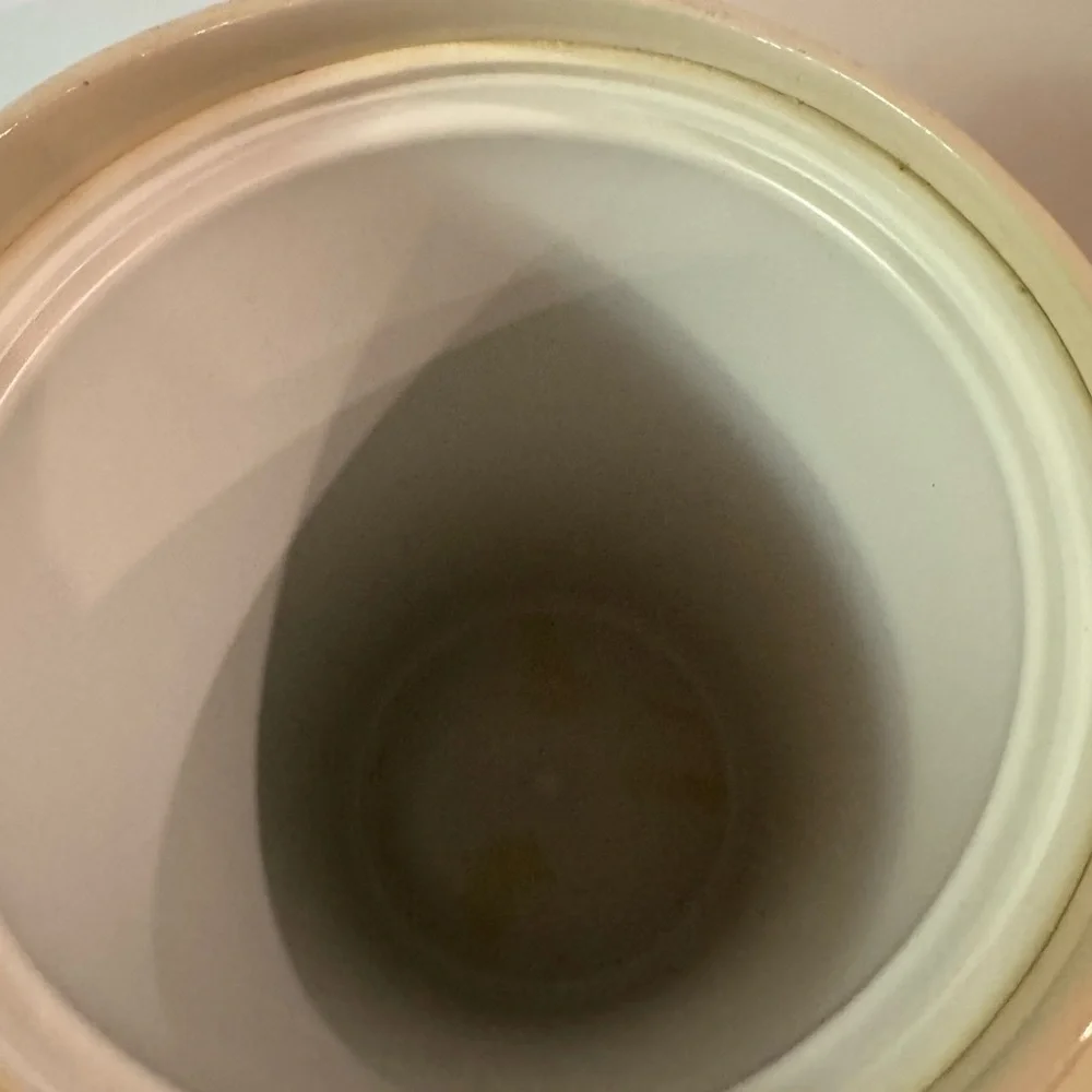 1970s Vintage Gloria Vanderbilt Floral Vinyl Ice Bucket